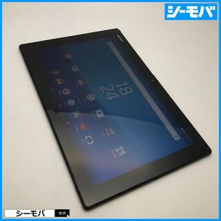 ソニー(SONY)の◆R645 SIMフリーXperia Z4 Tablet SOT31黒美品(タブレット)
