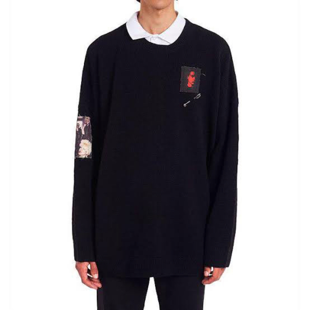 RAF SIMONS(ラフシモンズ)の Eagle 様専用RAF SIMONS × FRED PERRY セーター メンズのトップス(ニット/セーター)の商品写真