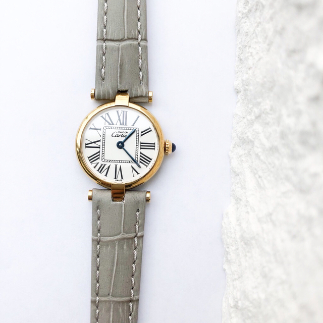 【仕上済/ベルト2色】カルティエ ヴァンドーム オパラン レディース 腕時計