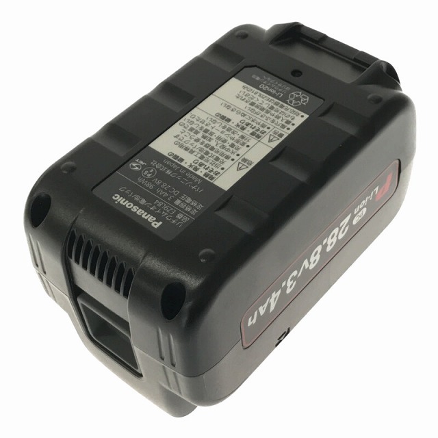 ☆未使用品☆Panasonic パナソニック 28.8V 3.4Ah 純正 リチウムイオン電池パック EZ9L84 PCタイプ  リチウムイオンバッテリー 65703