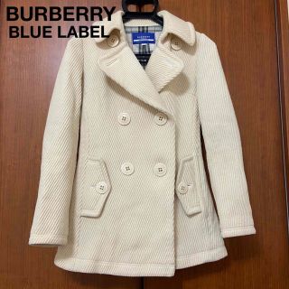 バーバリーブルーレーベル(BURBERRY BLUE LABEL)のバーバリーブルーレーベル Pコートピーコート 裏地ノバチェック  36(ピーコート)