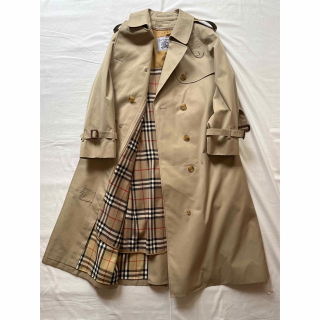 古着 Burberry トレンチコート バーバリー ライナー付き ノバチェック-