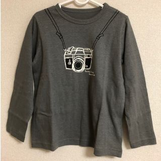 ベルメゾン(ベルメゾン)の★新品未使用★　男の子　長袖Tシャツ　120センチ　☆綿100％☆(Tシャツ/カットソー)