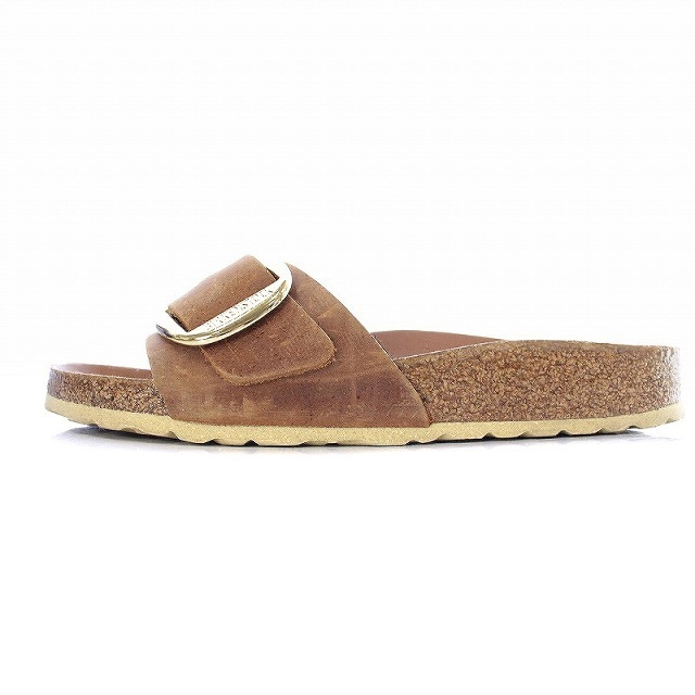 BIRKENSTOCK(ビルケンシュトック)のビルケンシュトック Madrid Big Buckle サンダル レザー 37 レディースの靴/シューズ(サンダル)の商品写真