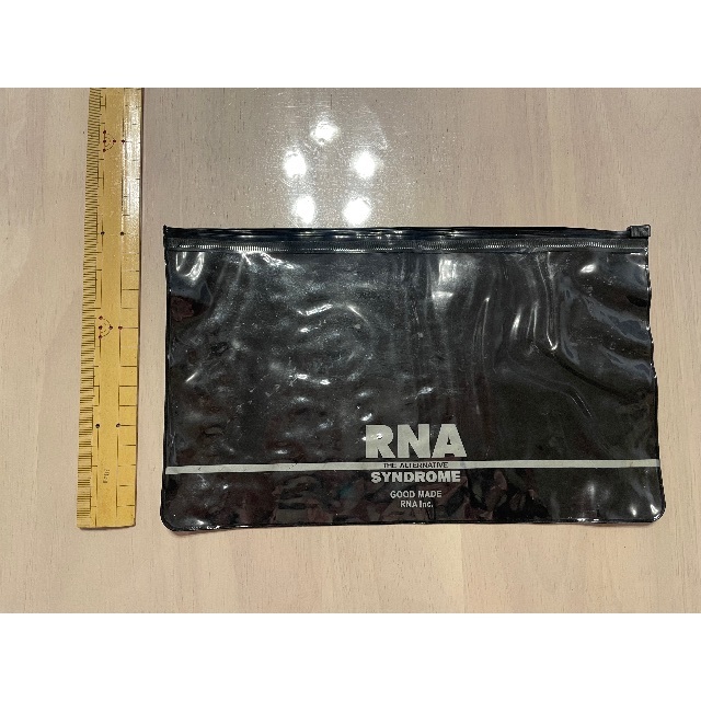 RNA アールエヌエー 収納ケース ナイロンポーチ 透明 スケルトン レディースのファッション小物(ポーチ)の商品写真