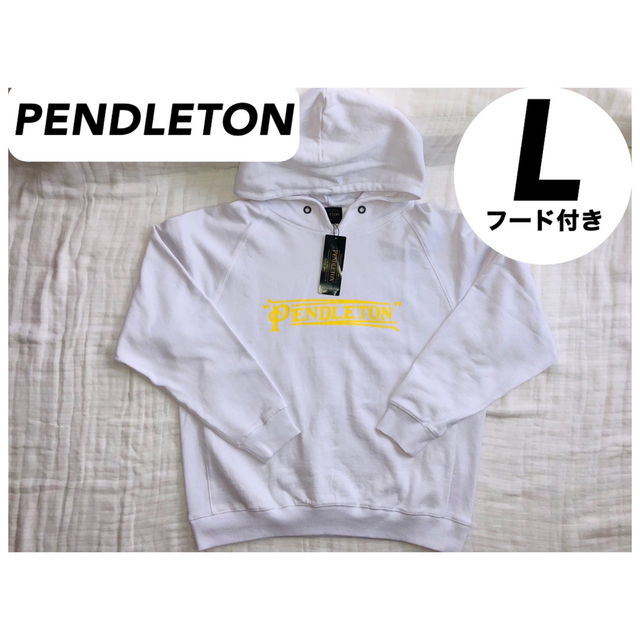 【新品】【L】PENDLETON ペンドルトン パーカー フーディ ホワイト