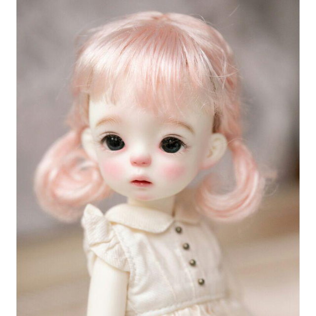 R107 BJD 1/3 人形 ドール　用ウィッグ カツラ 耐熱 ハンドメイド