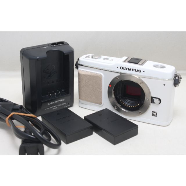 OLYMPUS - ★バッテリー2つ★ オリンパス E-P1 ホワイト