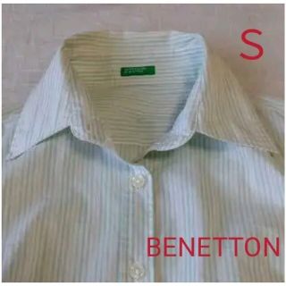 ベネトン(BENETTON)のベネトン　ストライプシャツブラウス(シャツ/ブラウス(長袖/七分))