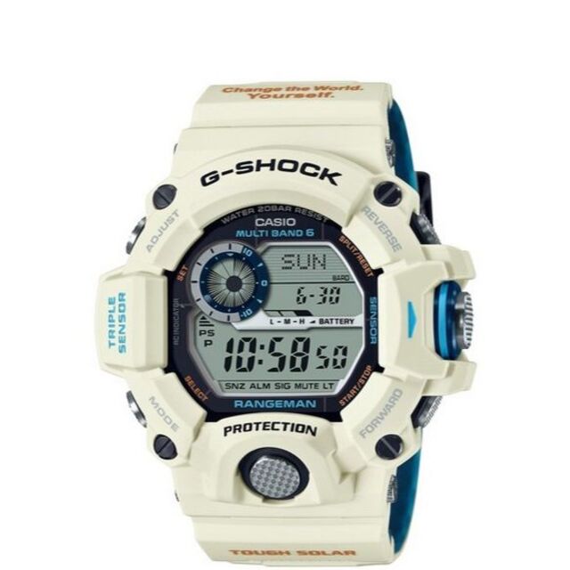 100％本物 G-SHOCK RANGEMAN GW-9408KJ-7JR ホッキョクグマ 腕時計(アナログ)