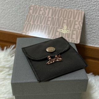 ヴィヴィアンウエストウッド(Vivienne Westwood)の新品未使用　Vivian Westwood ピアス　ピンクゴールド(ピアス)