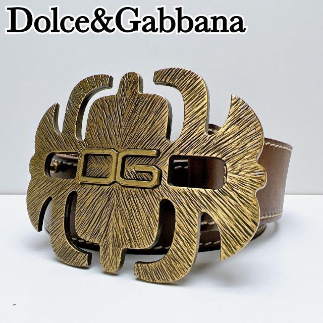 美品 Dolceu0026Gabbana ドルチェ&ガッバーナ ベルト バックル 世紀-