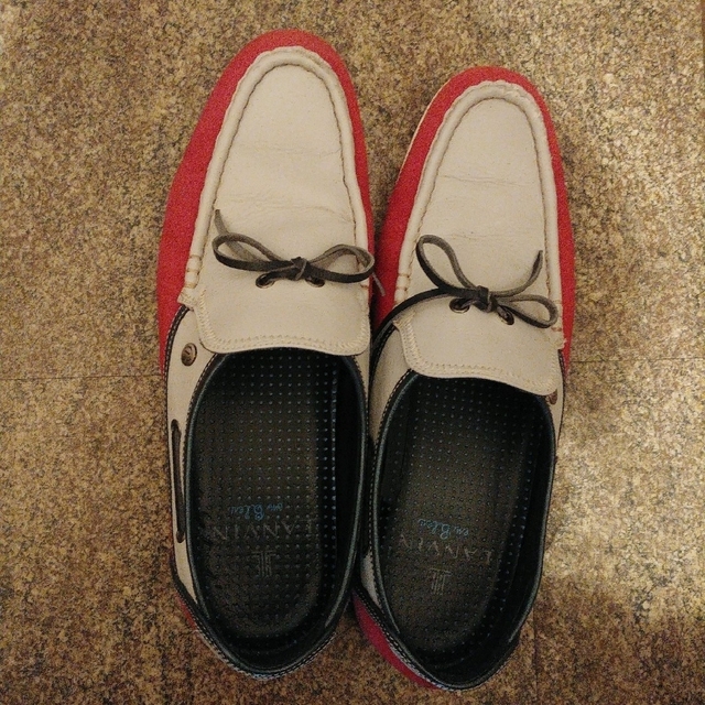 LANVIN(ランバン)のLANVIN　デッキシューズ メンズの靴/シューズ(デッキシューズ)の商品写真