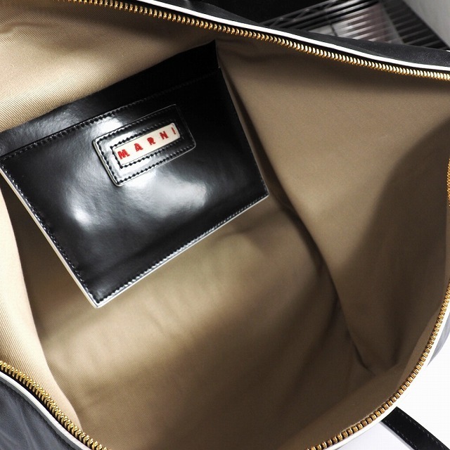 Marni - マルニ MARNI 21SS Torpedo ハンドバッグ トートバッグ レザー Marni - マルニ MARNI 21SS Torpedo ハンドバッグ トートバッグ レザー
