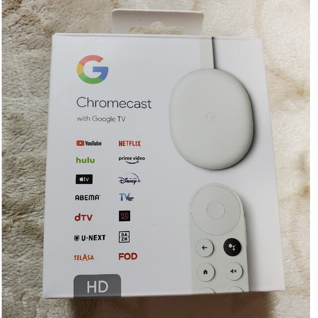 クロームキャスト　ChromecastWithGoogleTV　HD