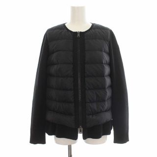 MONCLER / ニット ロング Vネックカーディガン 黒 S