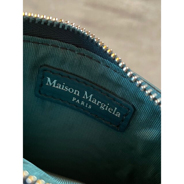 新品 Maison Martin Margiela カードケース ブルー 財布