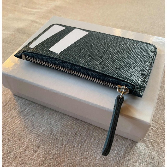 新品 Maison Martin Margiela カードケース ブルー 財布