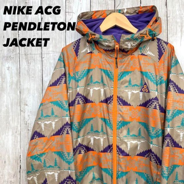 ビンテージ 00s NIKE PENDLETON メンズ L ナイロンジャケット-