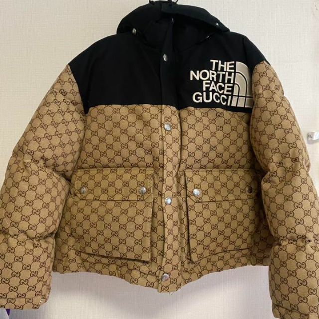 超爆安 THE グッチノースフェイスダウンMサイズ - FACE NORTH ダウン