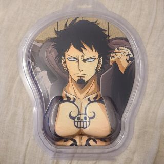 ワンピース(ONE PIECE)のトラファルガー・ロー　マウスパッド(キャラクターグッズ)