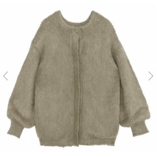 アメリヴィンテージ(Ameri VINTAGE)のアメリヴィンテージ 2WAY MOHAIR SHAGGY KNIT  新品正規品(カーディガン)