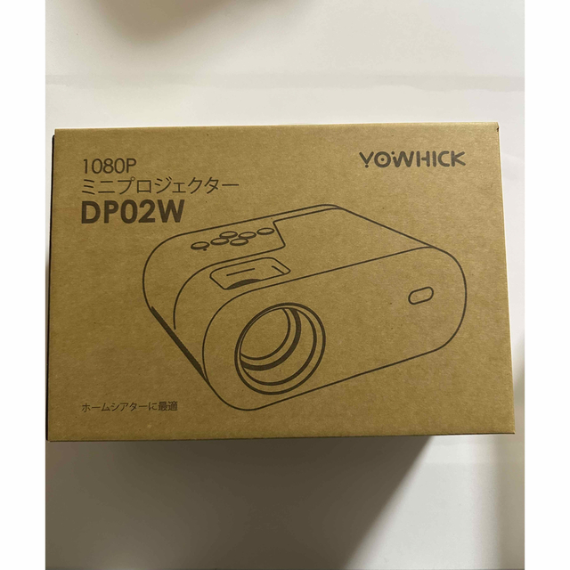 ミニプロジェクター YOWHICK DP02W 1080Pの通販 by ヘーイ's shop｜ラクマ