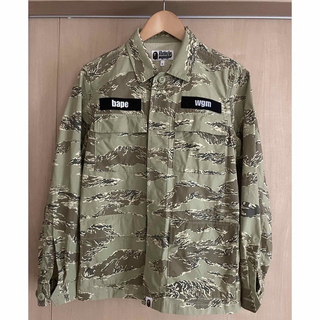 A BATHING APE - 【最終値下中】BAPE ミリタリージャケットタイガー