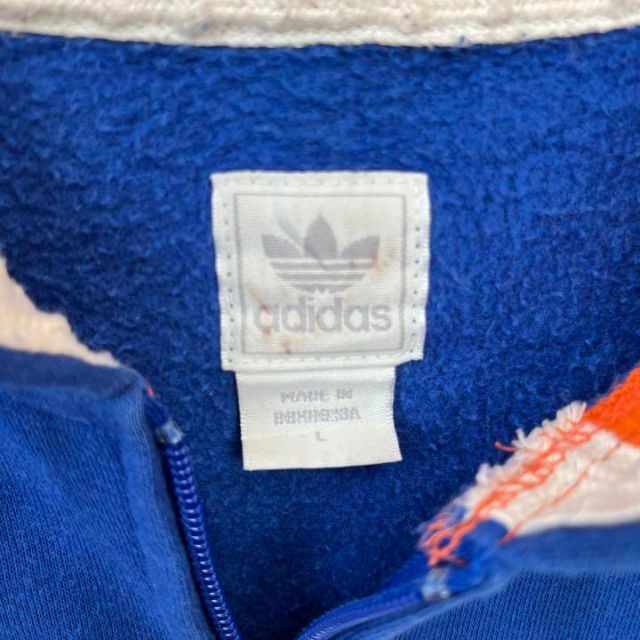 adidas(アディダス)のアメリカ古着NBA KNICKSニックス　アーチロゴ刺繍ジップアップパーカー　L メンズのトップス(パーカー)の商品写真