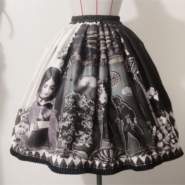 ATELIER BOZ(アトリエボズ)のviolet fane ＊ スカート レディースのスカート(ひざ丈スカート)の商品写真