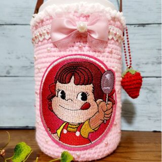 ペコちゃん🍓除菌ウエットボトルホルダー(その他)