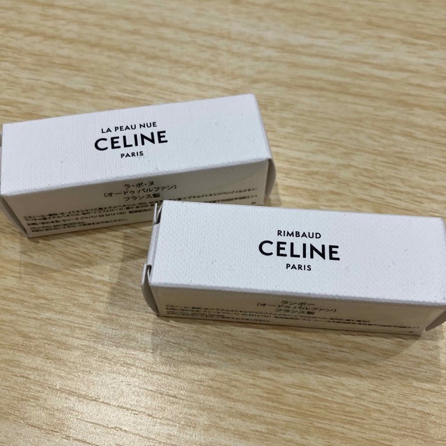 celine(セリーヌ)の【新品未使用】CELINE 香水サンプル2種セット　ランボー、ラ・ポ・ヌ コスメ/美容の香水(香水(女性用))の商品写真