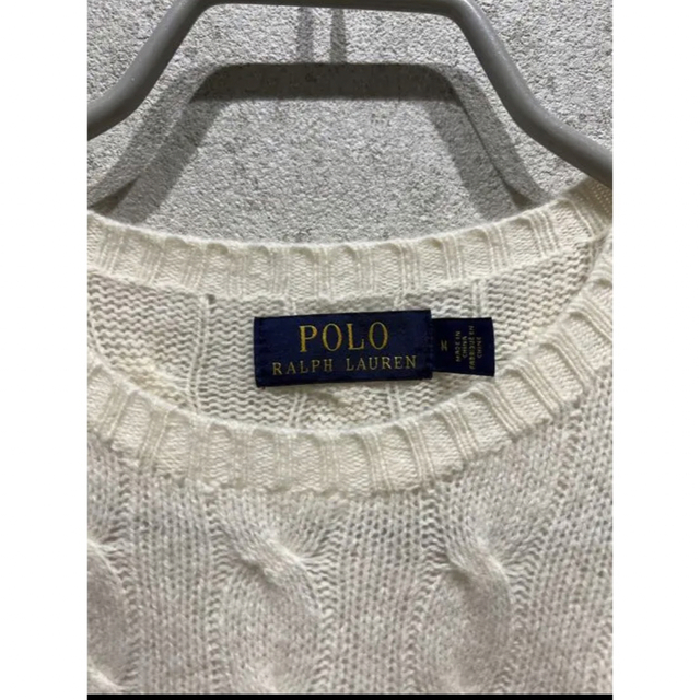 POLO RALPH LAUREN(ポロラルフローレン)のポロラルフローレン　ケーブルニット　ウールカシミヤセーター メンズのトップス(ニット/セーター)の商品写真