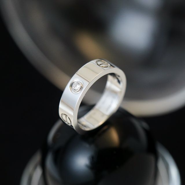 楽天最安値に挑戦】 Cartier - 52号 ラブ リング ダイヤモンド K18WG