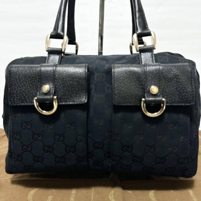 Gucci - 美品】グッチ ミニボストン アビー トート GG柄 キャンバス