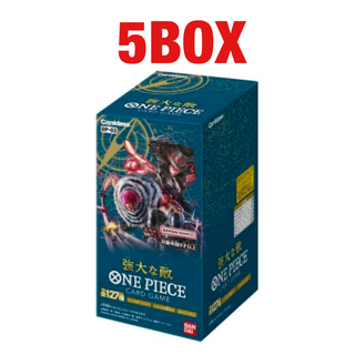 ONE PIECE - ワンピースカード 強大な敵 未開封5BOXの通販 by ヒサ's ...