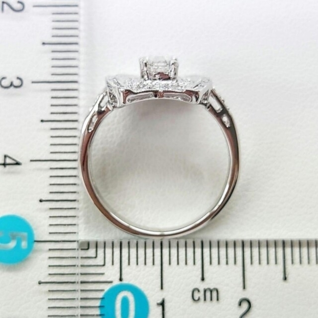 K18YG ダイヤモンド リング 0.16CT