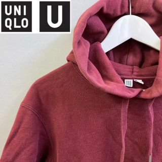 ユニクロ(UNIQLO)の名作 S ユニクロユー 美品 パーカー ワイドフィットスウェットプルパーカー(パーカー)