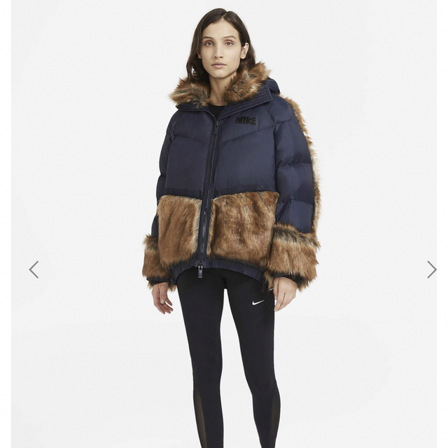 sacai(サカイ)のNIKE sacai fur down coat. レディースのジャケット/アウター(ダウンジャケット)の商品写真