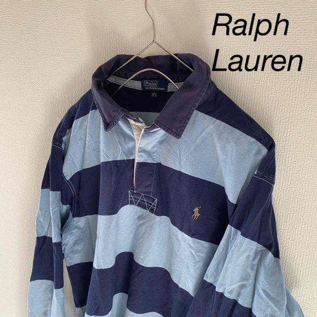 Ralph Lauren - レアRalphLaurenラルフローレンボーダーラガーシャツ