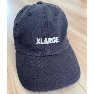 エクストララージ(XLARGE)の美品　XLARGE ネイビーロゴキャップ　57〜59cm(キャップ)