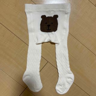 ベビーギャップ(babyGAP)のbaby GAPくまさんケーブルニットタイツ(靴下/タイツ)