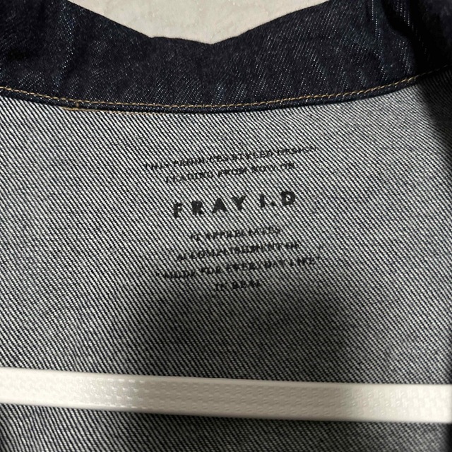FRAY I.D(フレイアイディー)のFRAY I.D フレイ アイディー オーバーサイズGジャン レディースのジャケット/アウター(Gジャン/デニムジャケット)の商品写真
