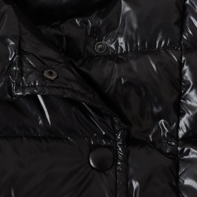 美品 TATRAS タトラス ナイロン ダウンコート 36 ブラック 黒