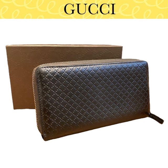 Gucci - GUCCI グッチ ディアマンテ ラウンドファスナー 長財布の通販