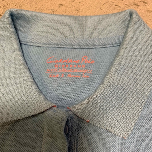 GIORDANO(ジョルダーノ)のジョルダーノ　水色ポロシャツ レディースのトップス(ポロシャツ)の商品写真