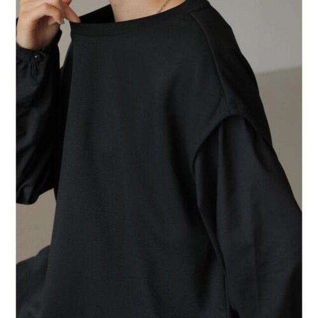 AMERICAN HOLIC(アメリカンホリック)の裾プリーツブラウス+ポンチベストSET レディースのトップス(シャツ/ブラウス(長袖/七分))の商品写真
