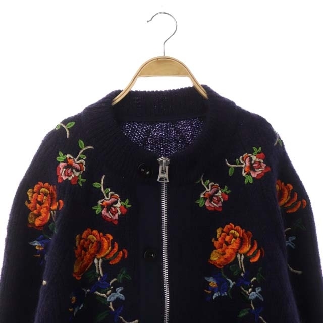 sacai(サカイ)のサカイ 22AW Flower Embroidery Knit Cardigan レディースのトップス(カーディガン)の商品写真