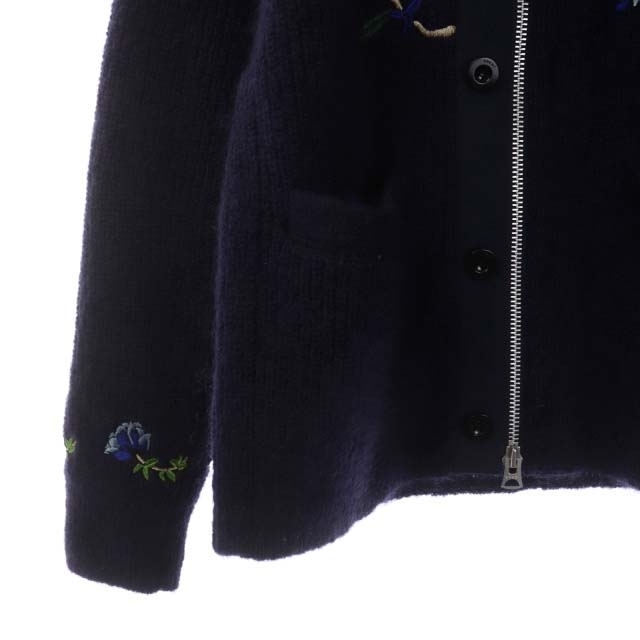 sacai(サカイ)のサカイ 22AW Flower Embroidery Knit Cardigan レディースのトップス(カーディガン)の商品写真