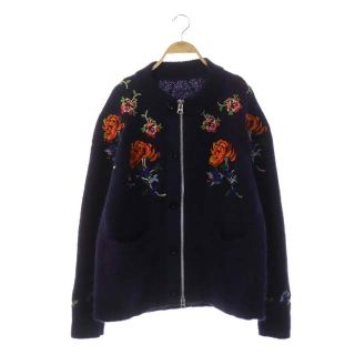 サカイ(sacai)のサカイ 22AW Flower Embroidery Knit Cardigan(カーディガン)